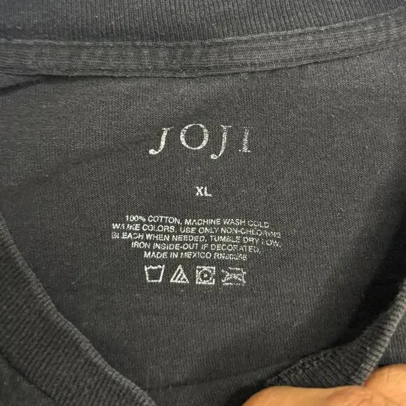Joji Pretty Boy Graphic T Shirt Black XL Cropped Boxy Fit Streetwear - Picture 3 of 4